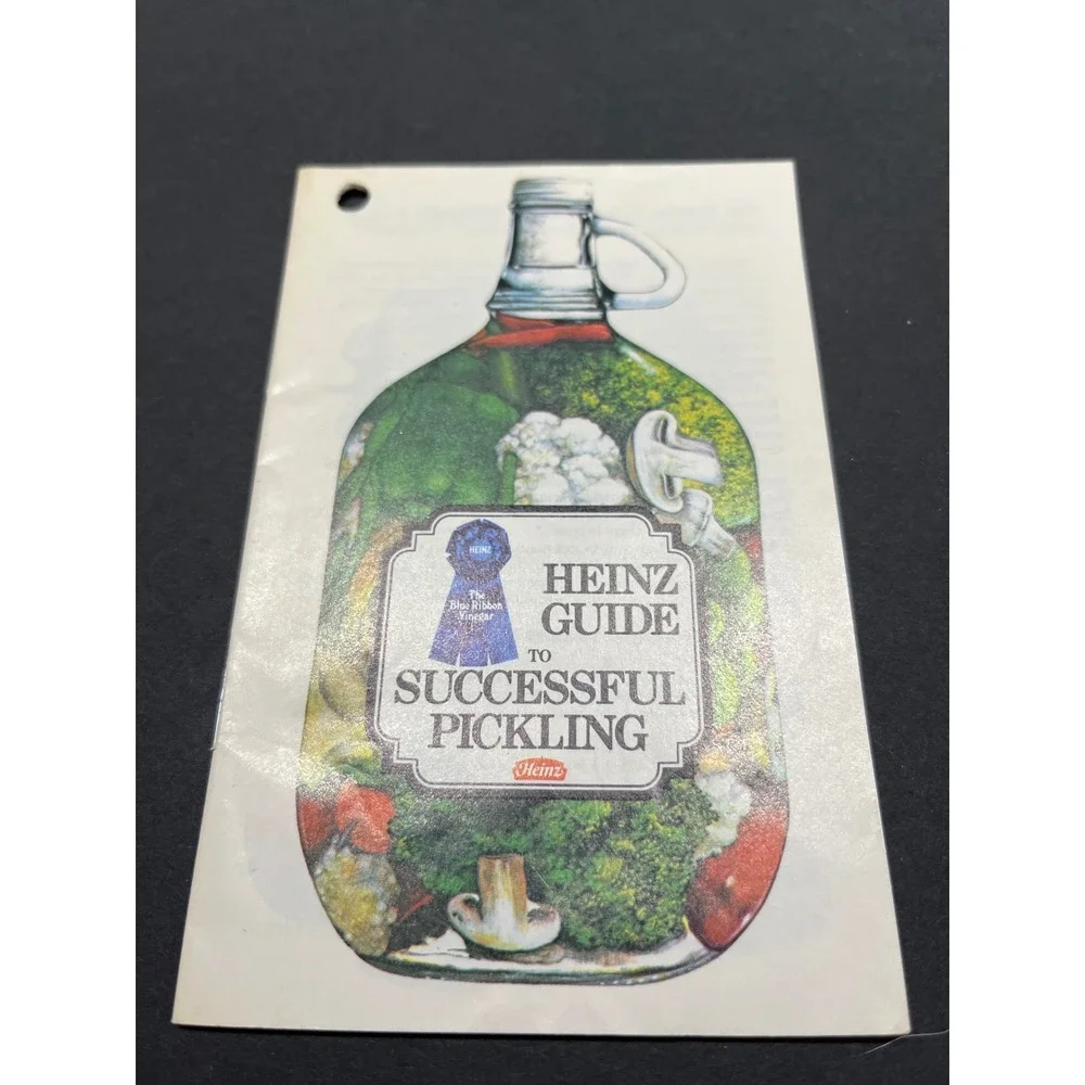Vintage Kerr and Heinz Canning Pickling Instruction Guides 1970s Lot of 3
